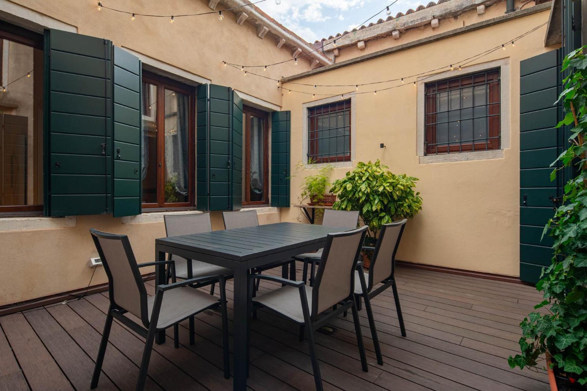 Ca' Longo Palace Damasco Apartment Venedig